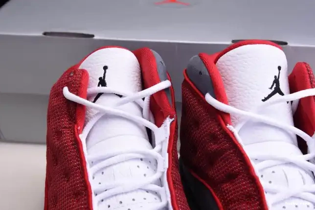 Rep Husky 414571-600 Flint 13 Air Red Retro Jordan Gym Grey 0524